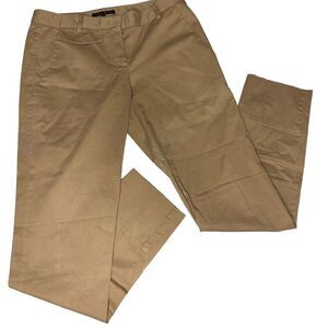 Theory Chinos Khaki Tan slim fit ankle length women’s Size 4